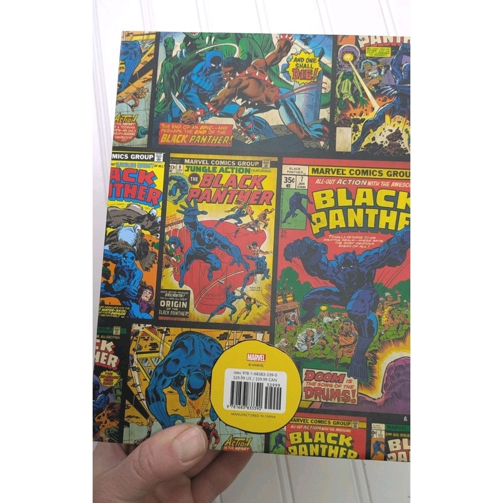 Marvel Comics The Black Panther Deluxe Note Card Set Book Box Stickers New 2018 - Picture 3 of 16
